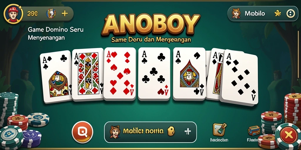 Tampilan gameplay ANOBOY yang menarik dan dinamis.