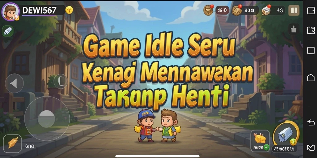 Gameplay DEWI567 yang menarik dengan elemen Idle yang menawan.