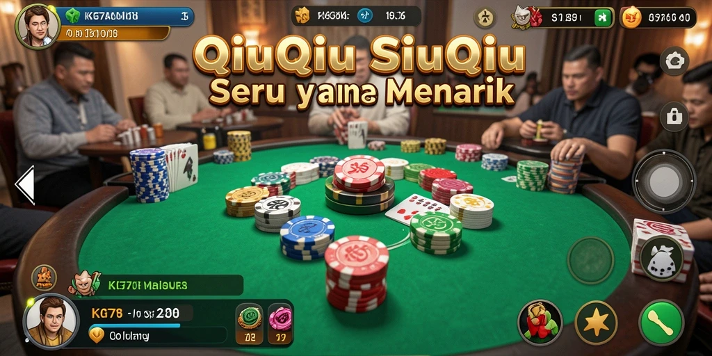 Tampilan gameplay QiuQiu di KG778 yang seru dan interaktif.
