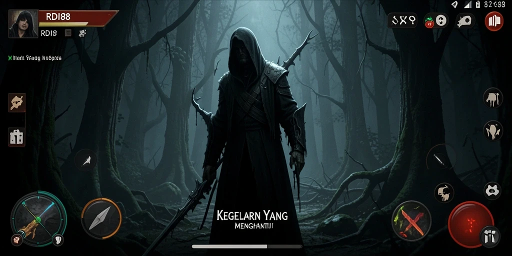 Tampilan menakutkan dari gameplay RDI88 yang mendebarkan.