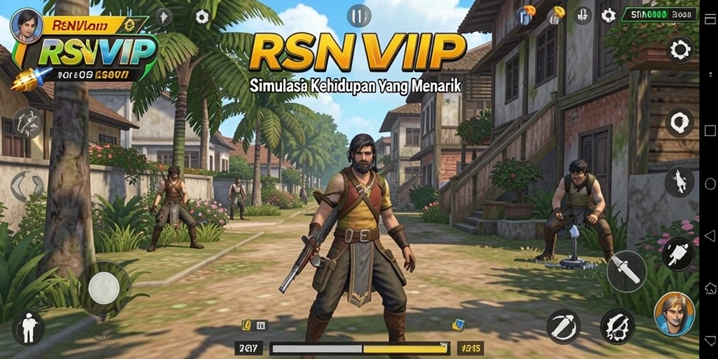 Tampilan gameplay RSNVIP yang mendalam dan interaktif.