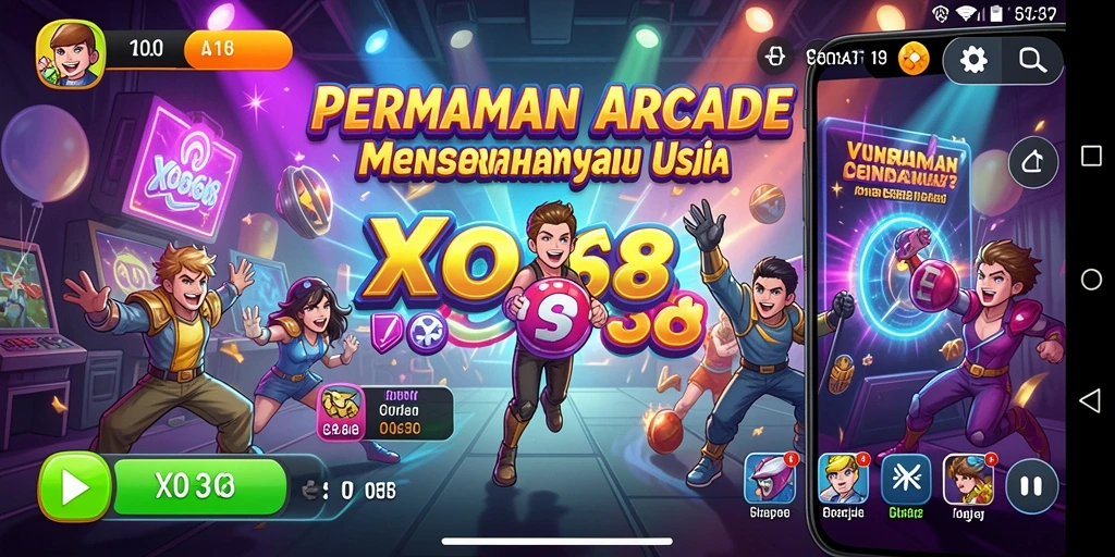 Tampilan menarik dari gameplay seru XO368 yang menantang.